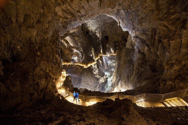 Shared group tour to UNESCO Skocjan caves from Koper