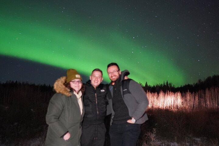 Northern lights and Aurora Photgraphy with Warm Geodesic Dome