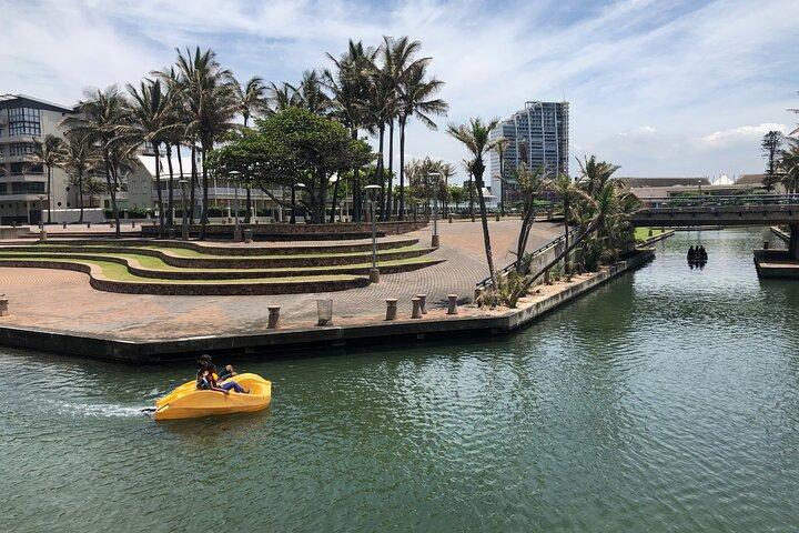 Pedal Boat Rides on Durban Point Waterfront Canals