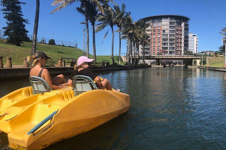 Pedal Boat Rides on Durban Point Waterfront Canals