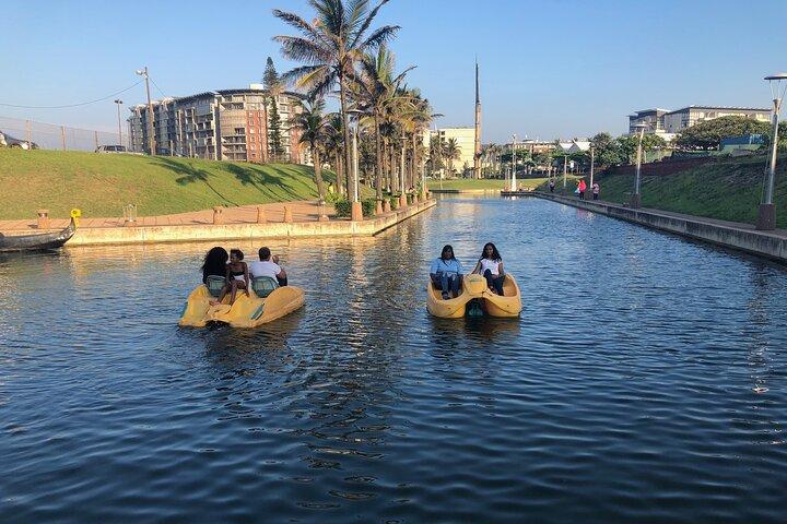 Pedal Boat Rides on Durban Point Waterfront Canals