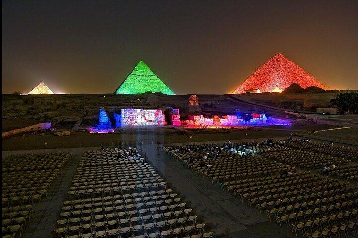 Sound and Light Show Private Tour at the Pyramids