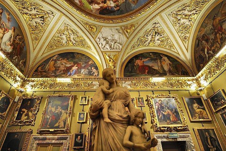 Palatine and Modern Art Gallery at the Pitti Palace in Florence