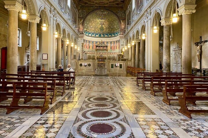 Small-Group Tour at Underground Temples of St. Clement's Basilica