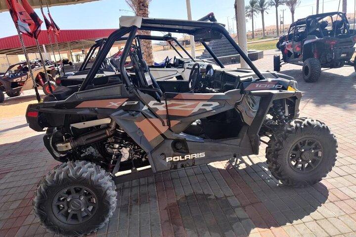 Dubai Morning Polaris Dune Buggy Self Drive open Desert - Private Basis