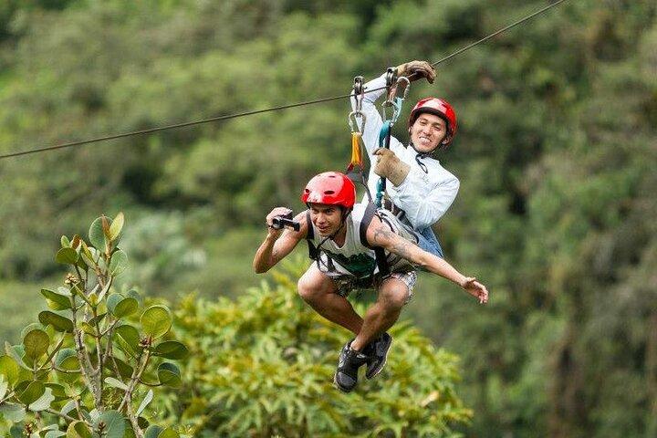 Canopy Ziplining in Puntzan Adventure Park
