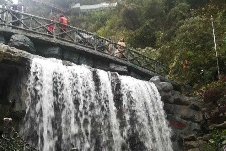 Gulong Gorge Glass Bridge and Underground River Cave Private Tour