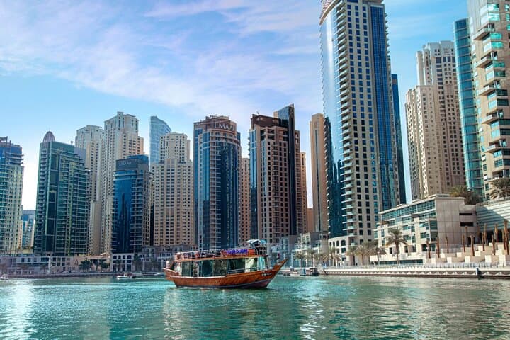 Dubai Marina Dhow Sightseeing Cruise