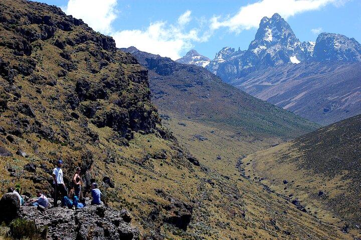 5 Days Mount Kenya Climbing- Chogoria Route Down Naro Moru route