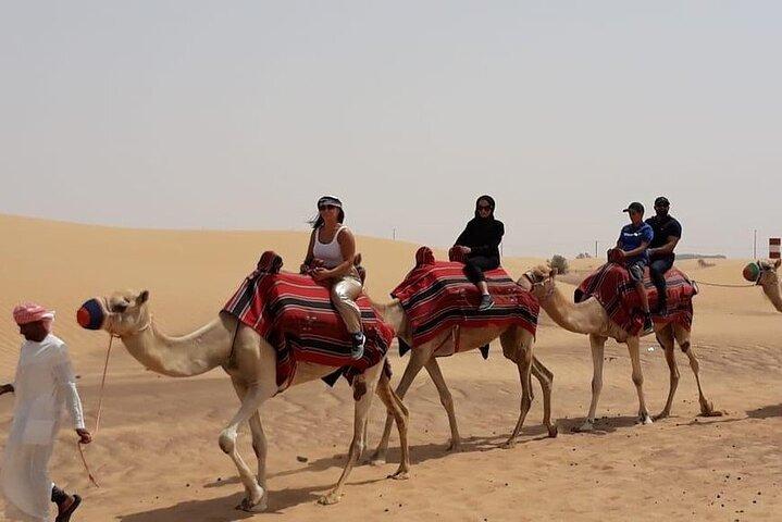 Morning Dubai desert safari - camel rides, quad bikes, dune buggies,dune bashing