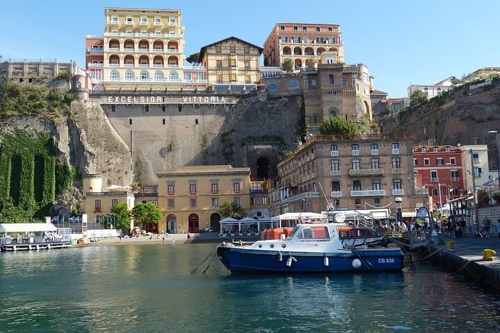 Day Trip to Capri, Blue Grotto, Sorrento & Pompeii Entry Tickets
