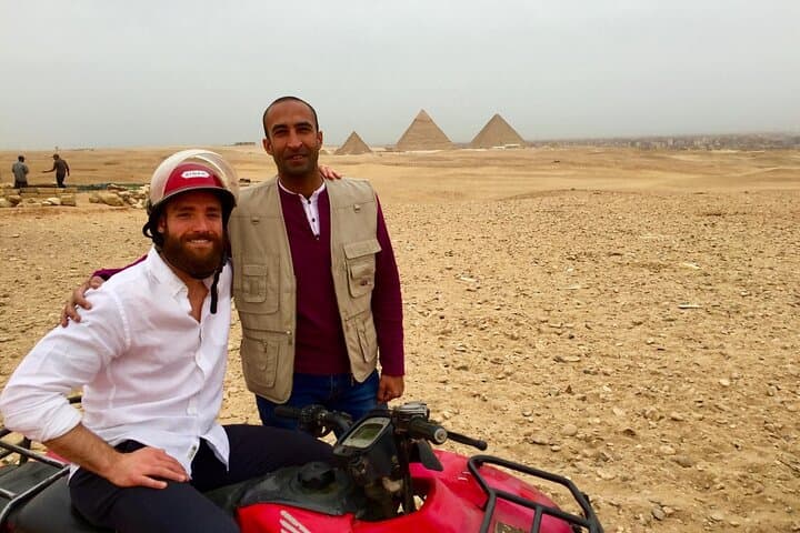 Giza Pyramids Adventure Tours With ATV Quad Bike Ride in Desert