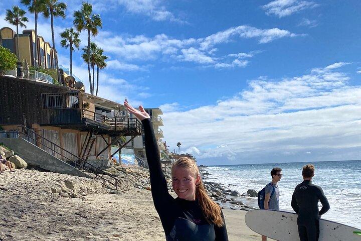 1.5 Hour Surf Lesson in Laguna Beach
