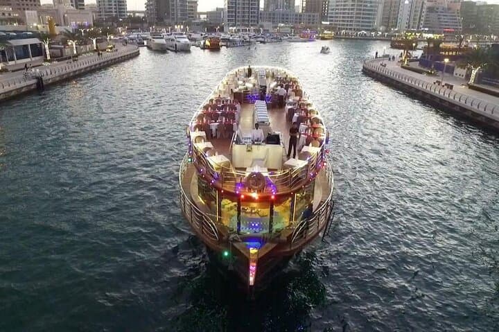 Dhow Cruise Marina Dinner With Transfer
