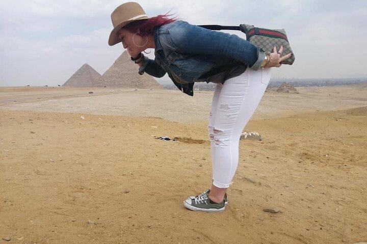 4-hours private tour Giza pyramids and sphinx