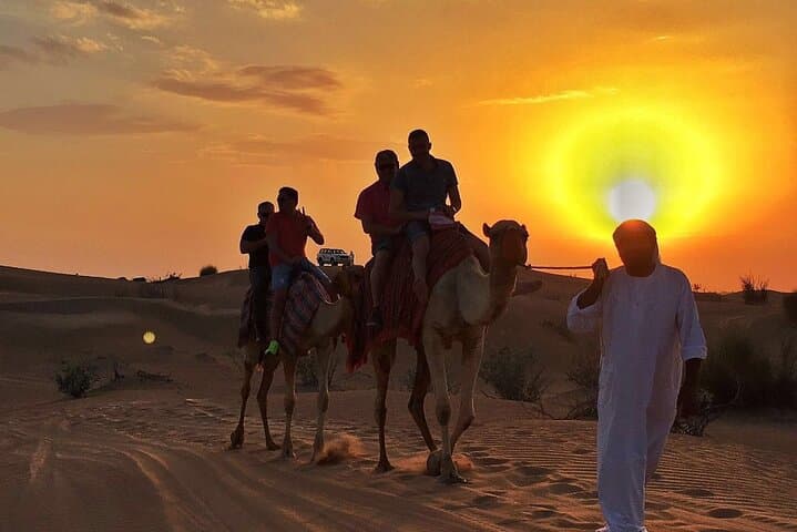 Ultimate Desert Experience Quad Bike, Sandboarding, Camel Ride