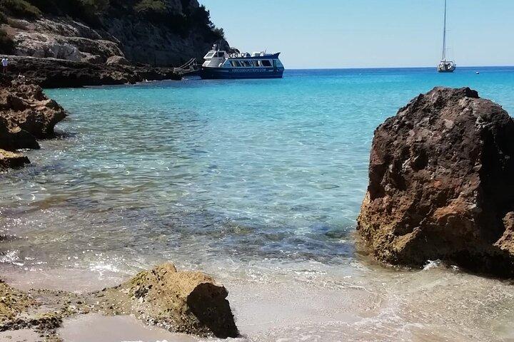 Half-Day Boat Tour along The South Coast of Menorca