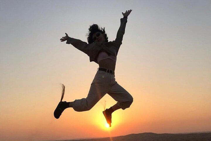 Dubai Morning Desert Safari Dune Bashing & Camel Ride Experience