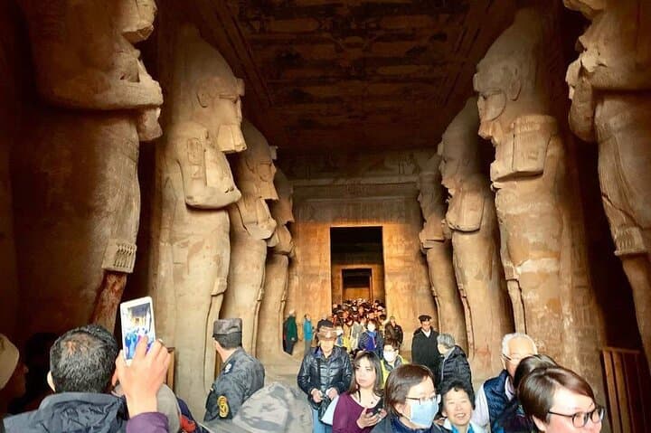 Amazing 4-Days Nile Cruise from Aswan To Luxor with sightseeing and Abu simbel