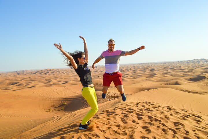 Full-Day Guided Red Dunes Desert Tour in Dubai with Camel Ride