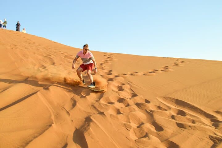 Full-Day Guided Red Dunes Desert Tour in Dubai with Camel Ride