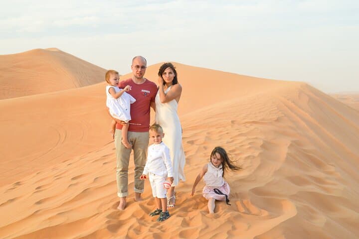 Full-Day Guided Red Dunes Desert Tour in Dubai with Camel Ride