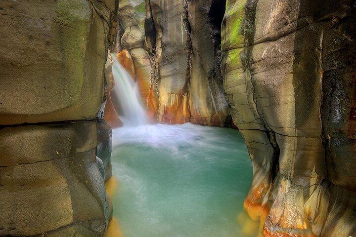 Cathedral Waterfall Hot Springs Adventure Rincon de la Vieja from Playa del Coco