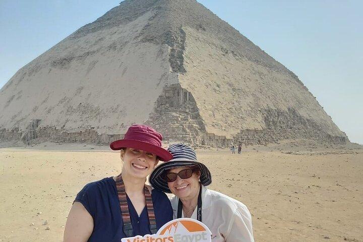 Giza Pyramids, Memphis City, Saqqara pyramids and Dahshur pyramids day Tour