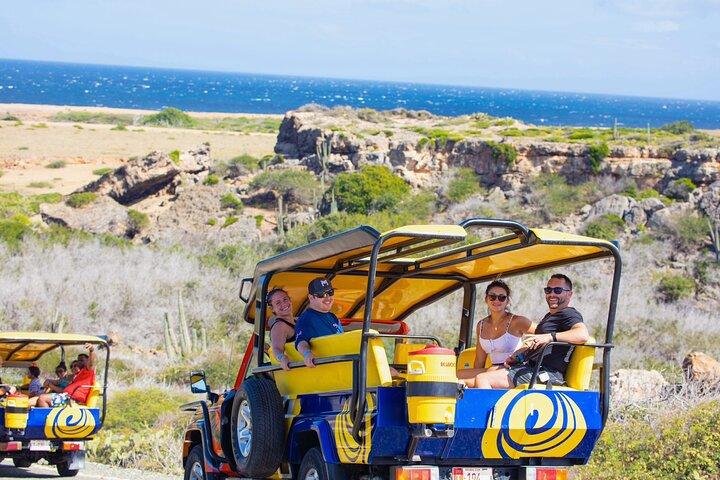 Aruba Natural Pool and Indian Cave Rugged Jeep Safari