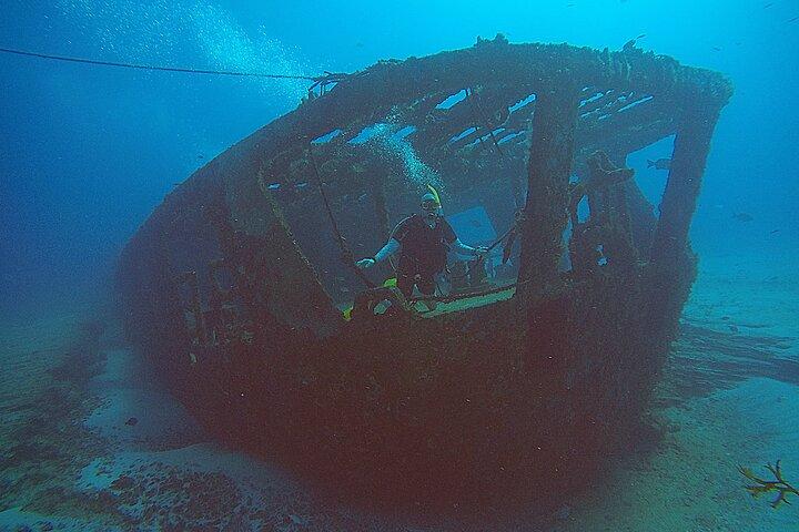 2 Tanks Scuba Diving Wreck and Reef in Cancun for Certified Divers
