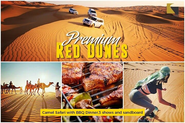 Premium Dubai Desert Safari: Dune Bashing & 5-Star Desert Camp