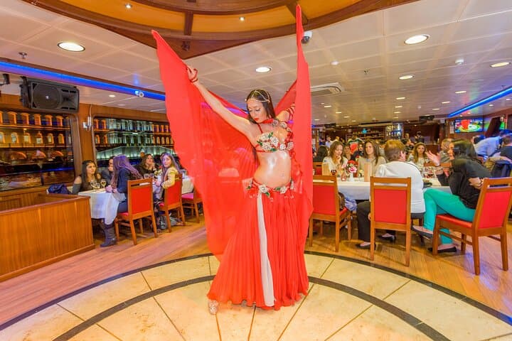 Istanbul Dinner Cruise with Dinner & Entertaintment Private Tables