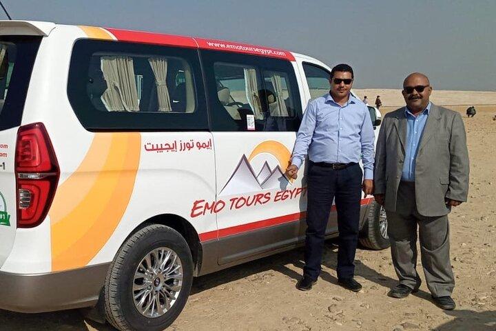 Private Pickup transfer from Cairo Pyramids Hotel to Cairo airport