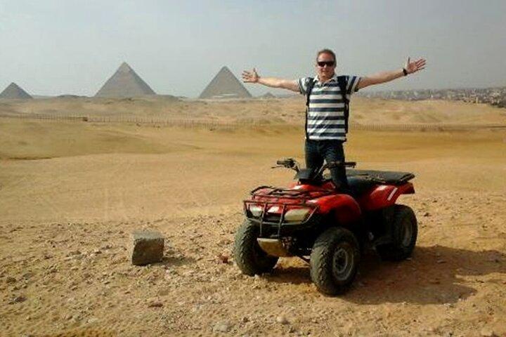Desert Safari by Quad Bike around Pyramids