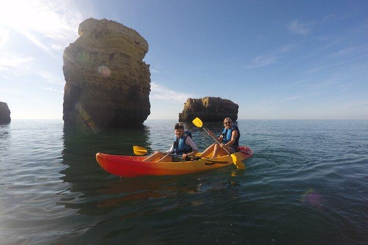 Albufeira Kayak Cave Tour – Hidden Beaches & Cliffs