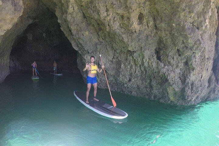 Albufeira Sea Caves & Hidden Beaches Guided SUP Tour