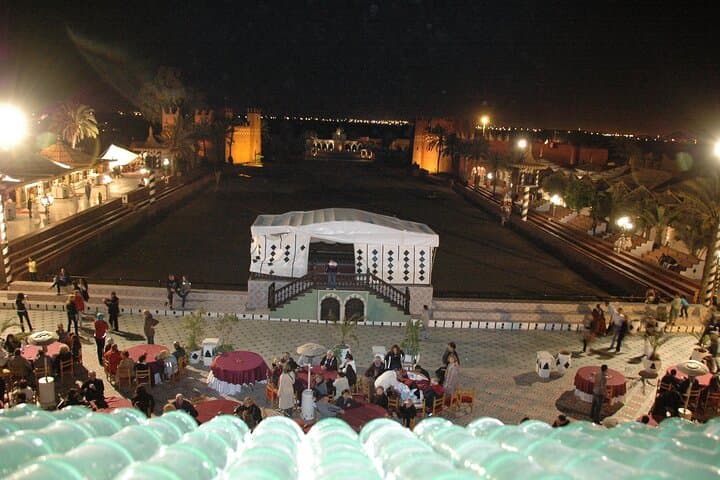Moroccan Dinner and Show at Fantasia Restaurant in Marrakech