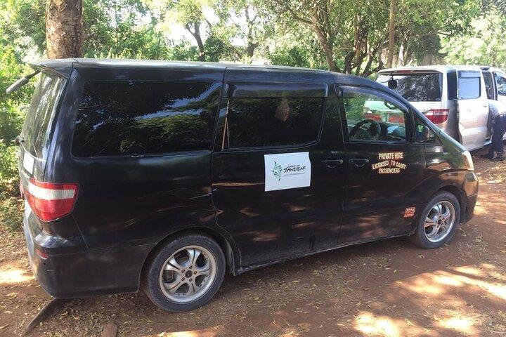 Airport transfer to/from Nungwi, Matemwe, Kiwengwa, East coat and South