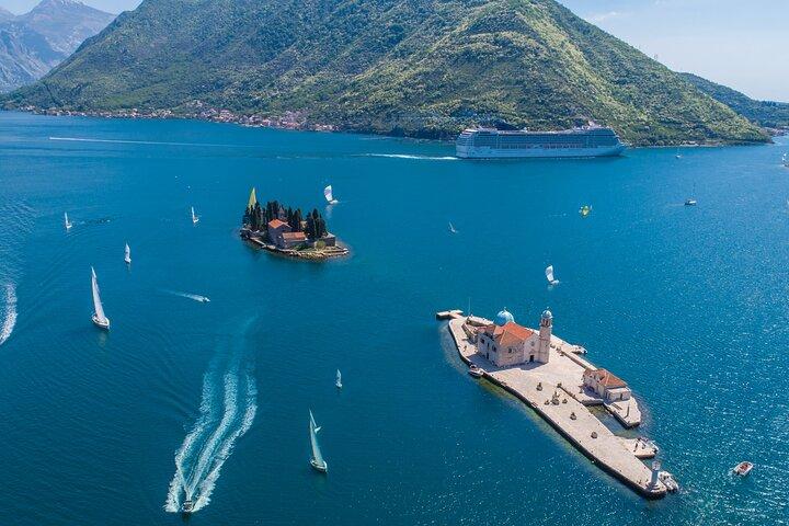 Lady of the Rocks & Perast Kotor Sunset Boat Group Tour (1.5hr)