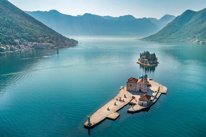 Lady of the Rocks & Perast Kotor Sunset Boat Group Tour (1.5hr)