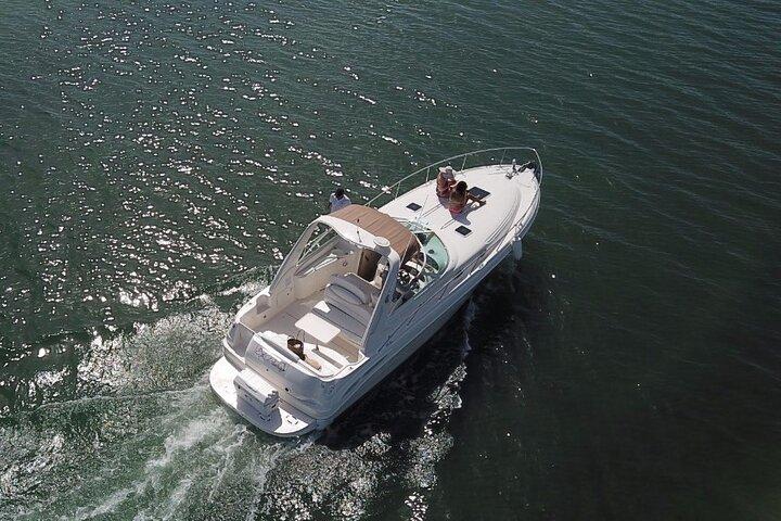 2-hour Private Sunset Cruise on a luxury yacht in Cancun Bay 25P18