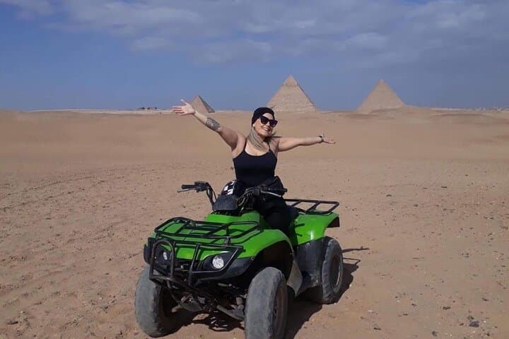 Private ATV Quad Bike Tour at the Pyramids