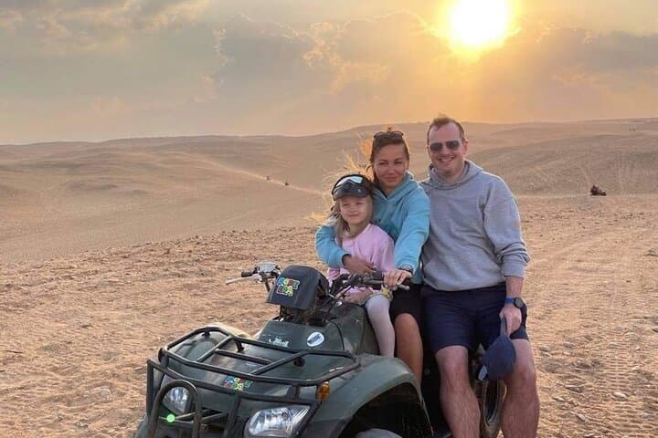 Private ATV Quad Bike Tour at the Pyramids