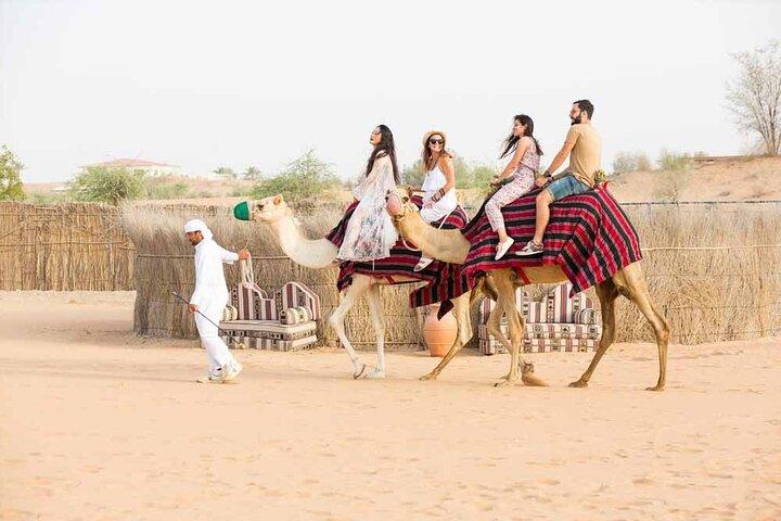 Dubai Hot Air Balloon Ride with Dune Bashing, Camel and Horse Ride