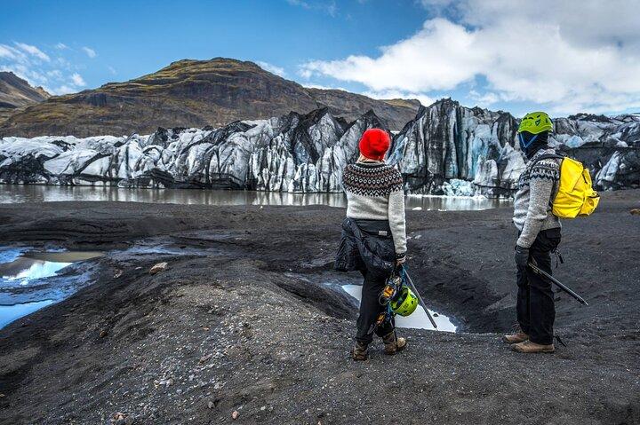 Glacier Hike, South Coast Waterfalls & Black Sand Beach