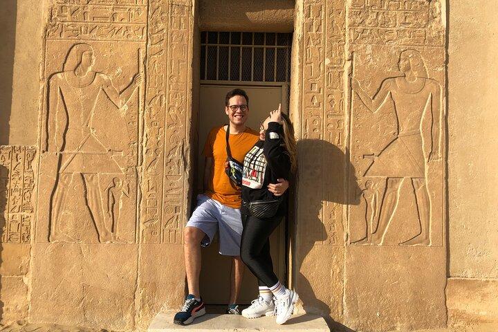 Day tour with Guide to Giza Pyramids, Sakkara, Dahshur and Memphis
