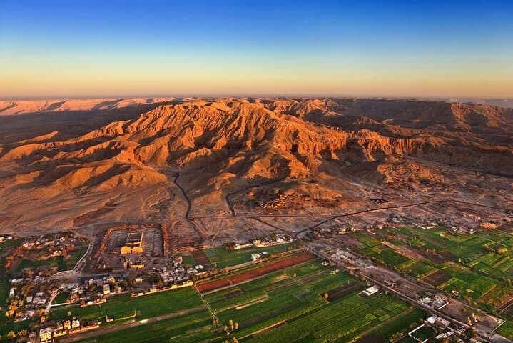 Sunrise Hot Air Balloon Ride with free ride by felucca
