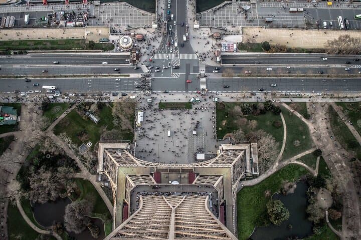 Eiffel Tower Dedicated Reserved Access Top or 2nd floor by lift