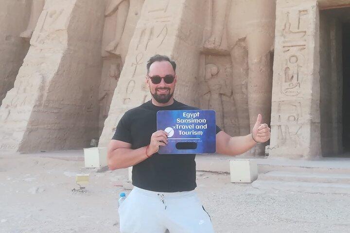 Abu Simbel temple in Aswan