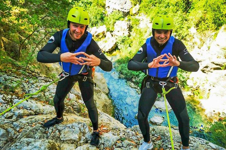 Cetina River Extreme Canyoning Adventure from Split or Zadvarje